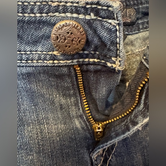 Silver Twisted Capri Size 29 - Picture 3 of 7